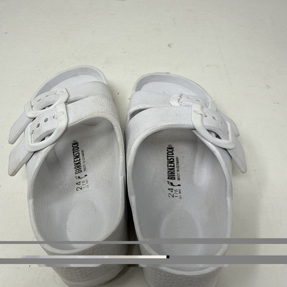 Kids Birkenstock Arizona EVA Sandals Little Kids Sizes - White Size 24 Toddler 8 - Picture 3 of 8